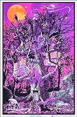 Treehouse blacklight poster for sale  Delivered anywhere in USA 