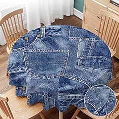 Yibeas round tablecloth for sale  Delivered anywhere in USA 