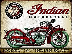 Indian motorcycle affiche d'occasion  Livré partout en France
