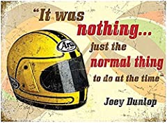 Joey dunlop helmet for sale  Delivered anywhere in Ireland