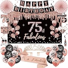 75th birthday decorations for sale  Delivered anywhere in USA 