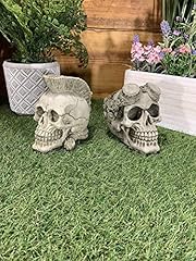 Stone garden pair for sale  Delivered anywhere in UK
