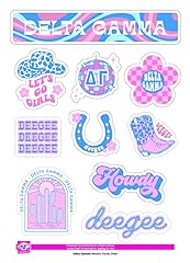 Delta gamma sticker for sale  Delivered anywhere in USA 