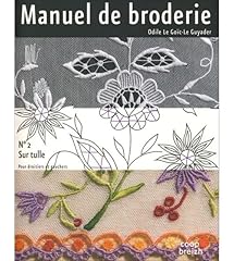 livres broderie 2 d'occasion  Livré partout en France