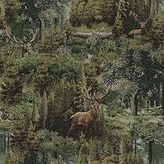 Stoff meterware hirsch gebraucht kaufen  Wird an jeden Ort in Deutschland