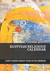 Egyptian religious calendar d'occasion  Livré partout en France