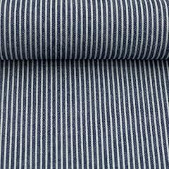Jeansstoff streifen streifende gebraucht kaufen  Wird an jeden Ort in Deutschland