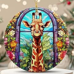 Giraffe christmas ornament for sale  Delivered anywhere in USA 