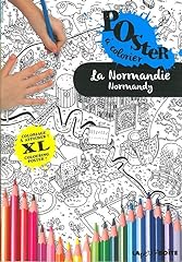 Normandie poster coloriage d'occasion  Livré partout en France