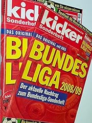 Kicker sonderheft bundesliga gebraucht kaufen  Wird an jeden Ort in Deutschland