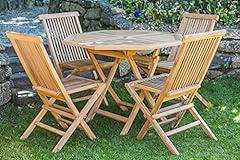 Solid teak octagonal for sale  Delivered anywhere in UK
