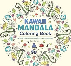 Kawaii mandala coloring for sale  Delivered anywhere in USA 