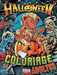 Halloween coloriage adultes d'occasion  Livré partout en France