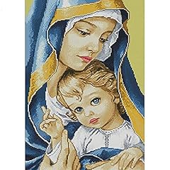 Diamond painting madonna usato  Spedito ovunque in Italia 