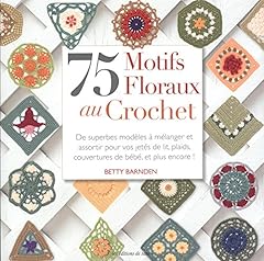 Motifs floraux crochet. d'occasion  Livré partout en France