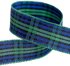 Tartan ribbon 16mm for sale  Delivered anywhere in UK