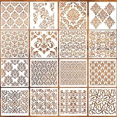 Damask stencils crafts for sale  Delivered anywhere in USA 