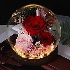 Gugxiom glass rose for sale  Delivered anywhere in UK