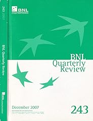 Bnl quarterly review. usato  Spedito ovunque in Italia 