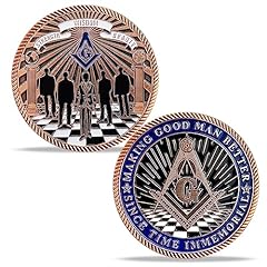 Masonic challenge coin for sale  Delivered anywhere in USA 