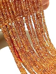 Padparadscha perles rondes d'occasion  Livré partout en France
