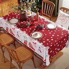 Owill christmas tablecloth for sale  Delivered anywhere in USA 