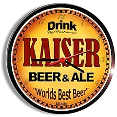 Goldenoldiesclocks kaiser beer for sale  Delivered anywhere in USA 