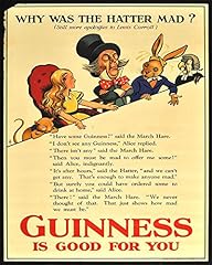 Alice wonderland guinness for sale  Delivered anywhere in UK