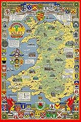 Historical map wales for sale  Delivered anywhere in UK