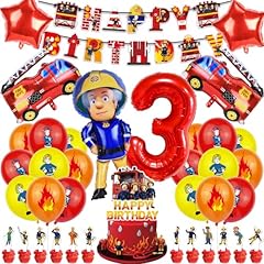 Pcs fireman theme for sale  Delivered anywhere in UK