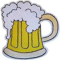 Embroidered pint glass for sale  Delivered anywhere in UK