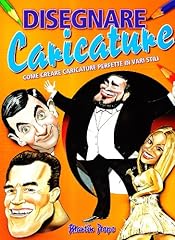 Disegnare caricature usato  Spedito ovunque in Italia 
