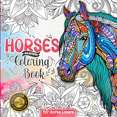 Horses coloring book for sale  Delivered anywhere in USA 