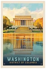 Washington lincoln memorial for sale  Delivered anywhere in USA 