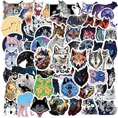 Wolf stickers 110pcs for sale  Delivered anywhere in USA 