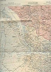 Carte couleurs gironde d'occasion  Livré partout en France