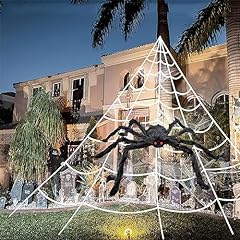 Halloween gigante spider usato  Spedito ovunque in Italia 