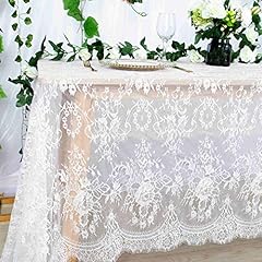 Shinybeauty lace tablecloth for sale  Delivered anywhere in USA 