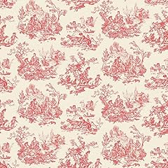 Toile jouy red for sale  Delivered anywhere in UK