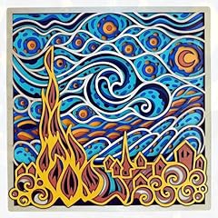 Starry night wall for sale  Delivered anywhere in USA 