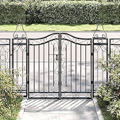 Homgoday cancello giardino usato  Spedito ovunque in Italia 