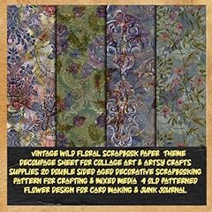 Vintage wild floral for sale  Delivered anywhere in USA 