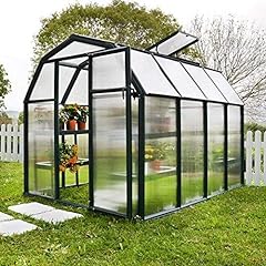Palram Canopia EcoGrow 6x8 Greenhouse with Green Resin for sale  Delivered anywhere in UK