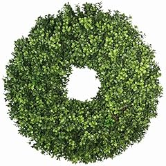 Boxwood wreath 24in for sale  Delivered anywhere in Ireland