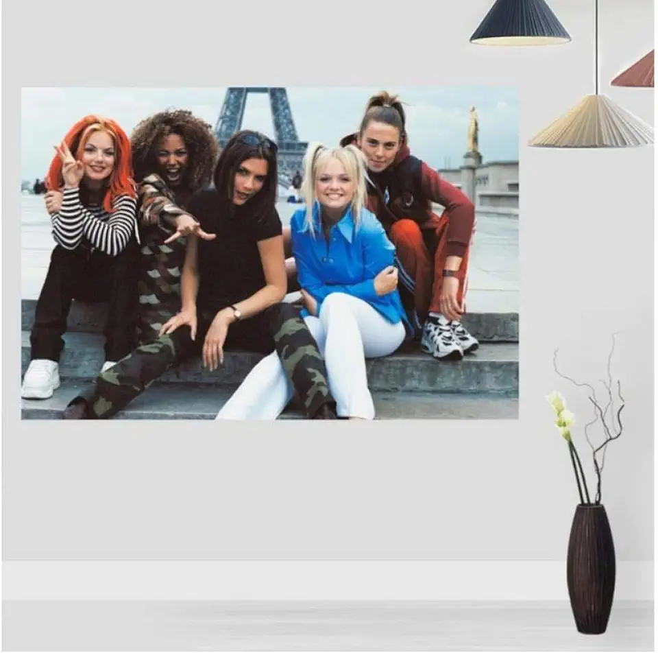 Poster Britse Meisje Groep Spice Girls Poster Muziek Ster Foto Portret Foto Posters En Prints Canvas Olieverf Woondecoratie 50 * 70 Cm Geen Frame tweedehands  