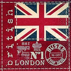 Servietten british flag gebraucht kaufen  Wird an jeden Ort in Deutschland