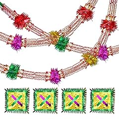 Christmas foil garland for sale  Delivered anywhere in UK