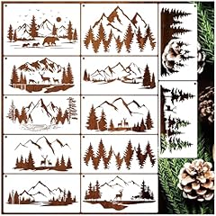 Pieces mountain stencils for sale  Delivered anywhere in USA 