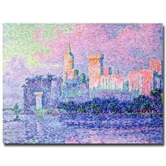 Trademark Fine Art Paul Signac Chateau de Papes Avignon, used for sale  Delivered anywhere in Canada