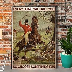 Fox hunting canvas for sale  Delivered anywhere in UK